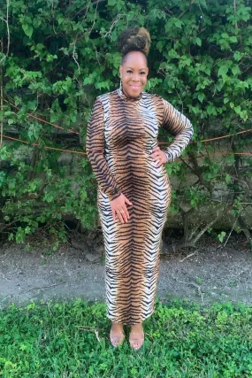 Animal Kingdom Maxi Dress