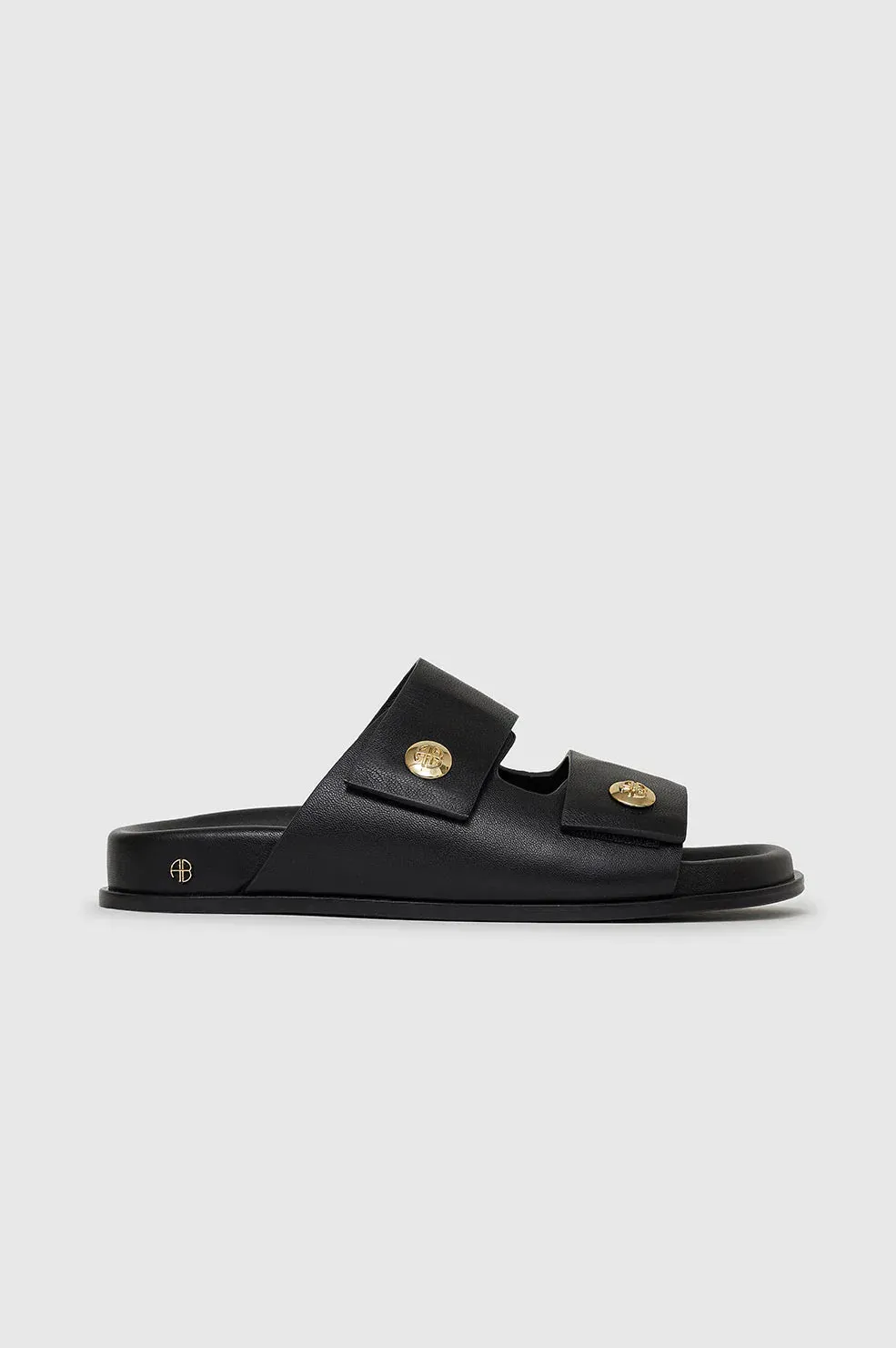 Anine Bing ELLA SLIDES - BLACK