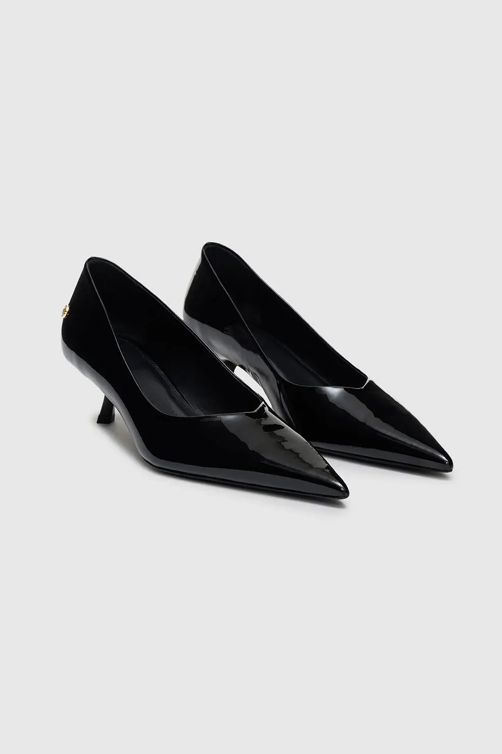 Anine Bing Hilda Pumps - Black Patent
