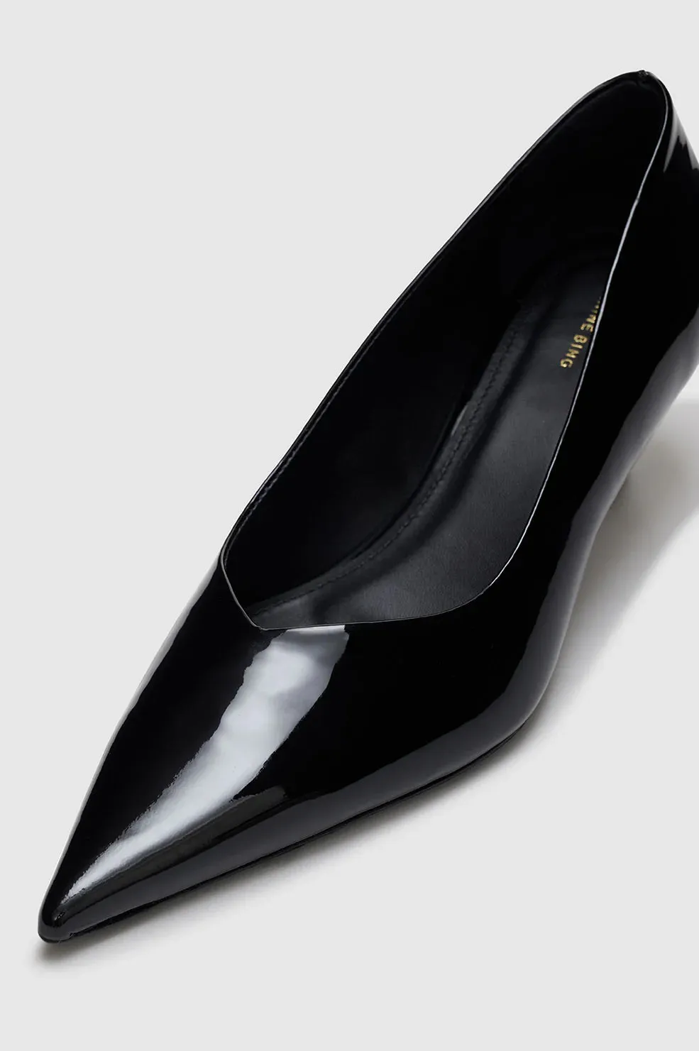 Anine Bing Hilda Pumps - Black Patent