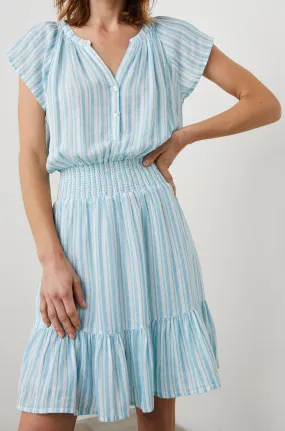 AUGUSTINE DRESS - LAGUNA STRIPE