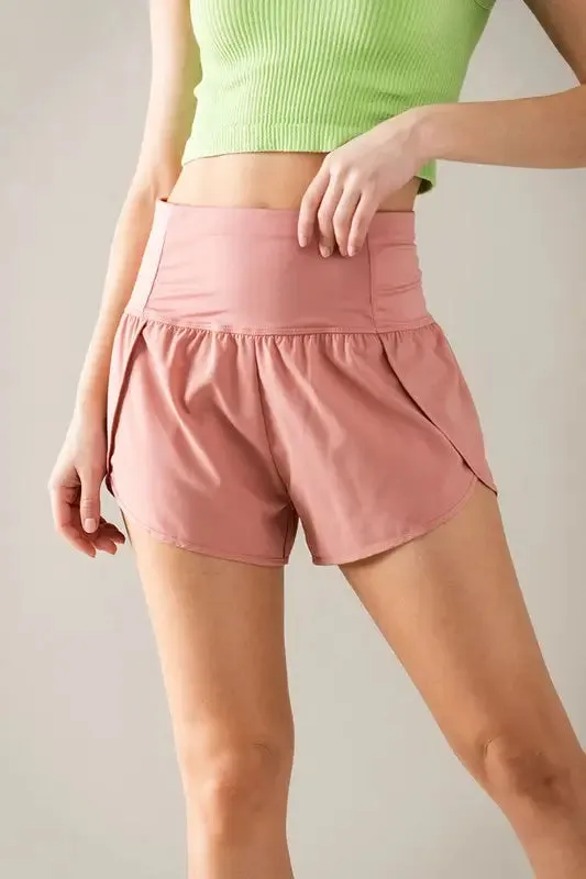 Black Track Shorts