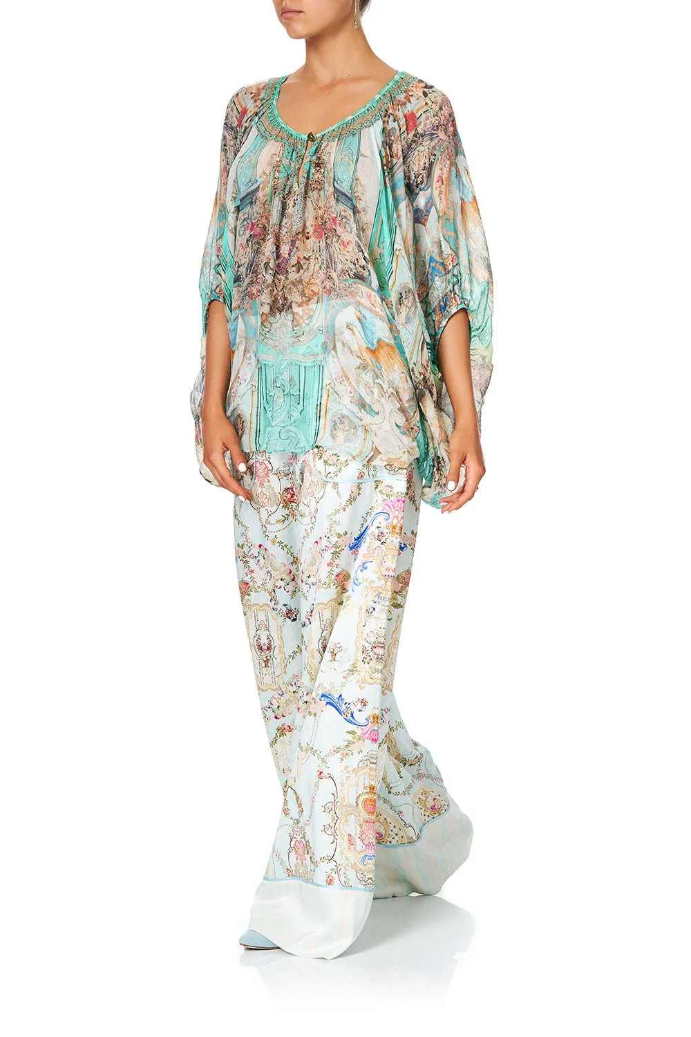 BLOUSE WITH KEYHOLE FRONT I DREAM OF MARIE