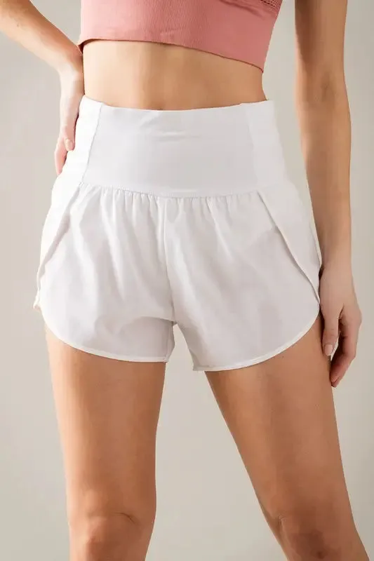 Blue Track Shorts