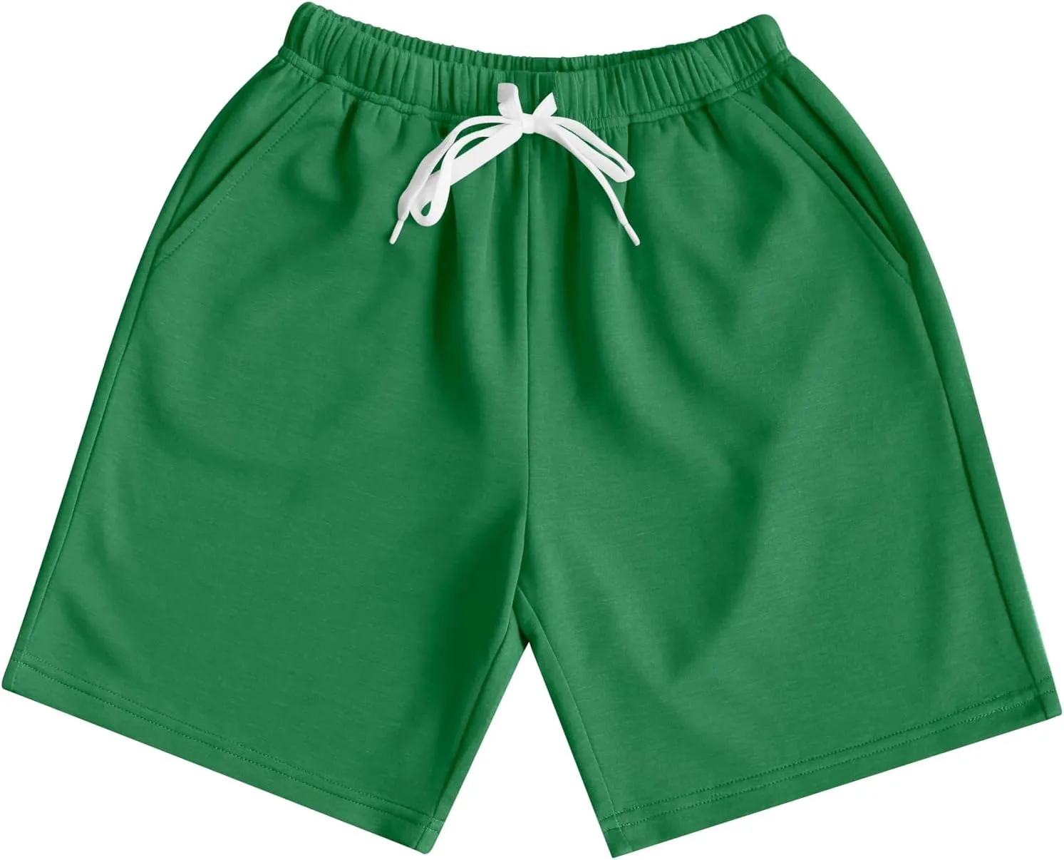 Boys Summer Solid Color Short Sleeve Polo Shirt And Shorts Sets for Kids6-15 Years