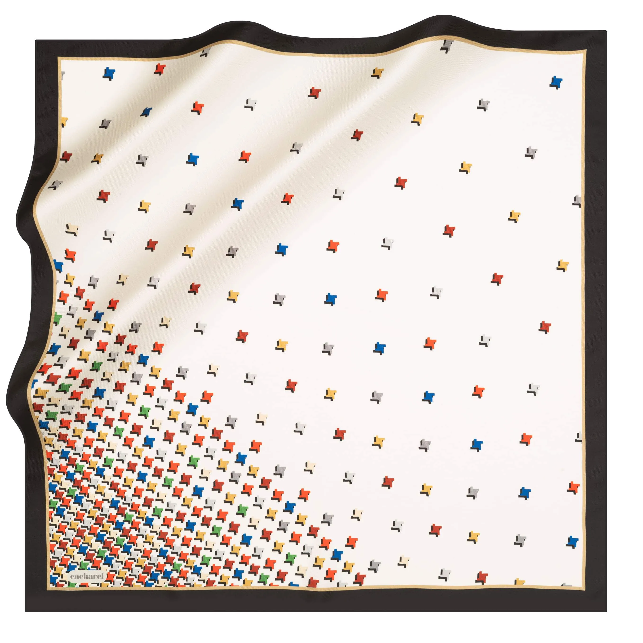 Cacharel Sparkle Women Silk Foulard No. 12