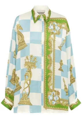 Checkmate Silk Shirt
