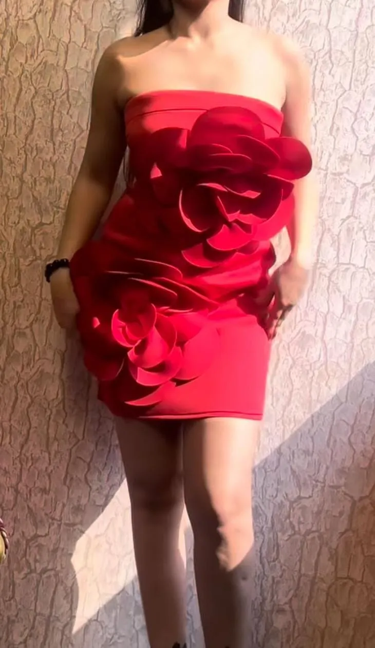 Chic & Sexy tube flower dress