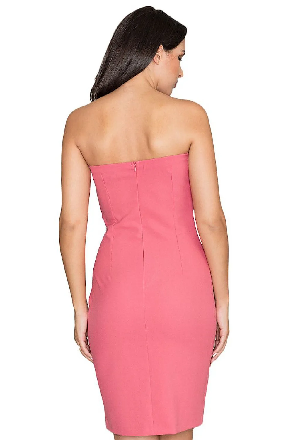 Chic Bow-Detail Evening Gown