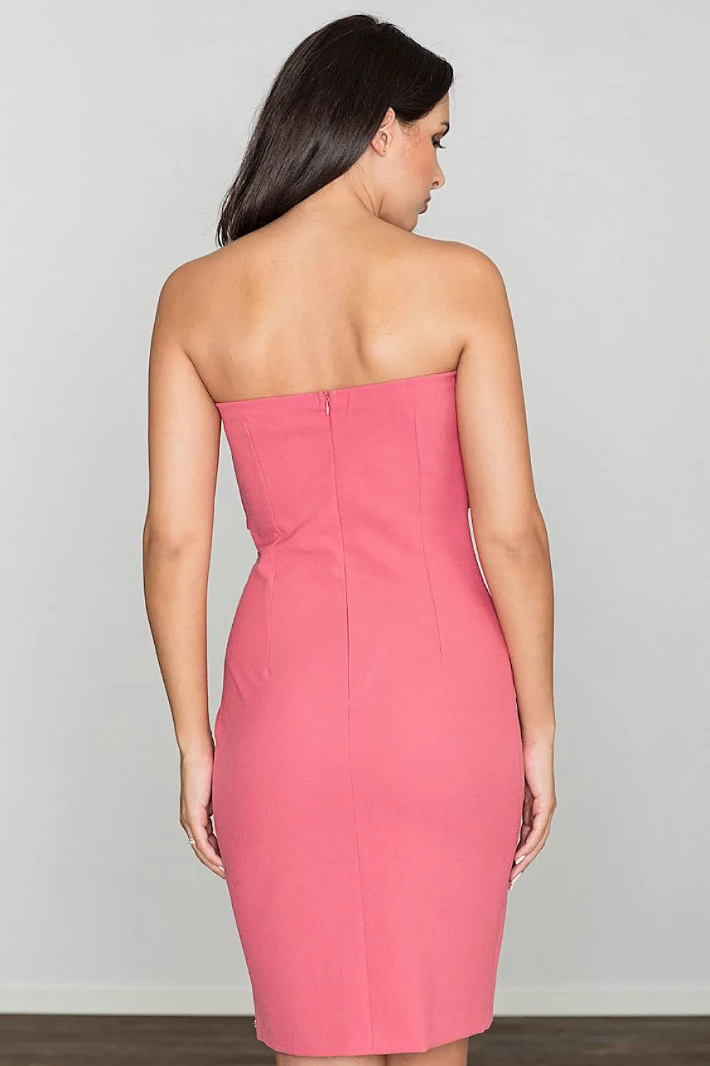 Chic Bow-Detail Evening Gown