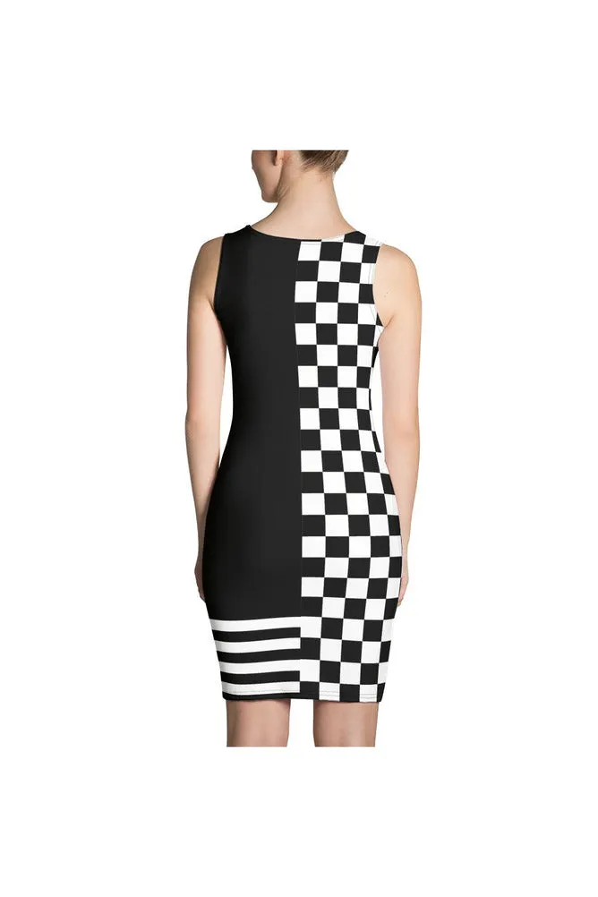 Chic Sublimation Cut & Sew Dress