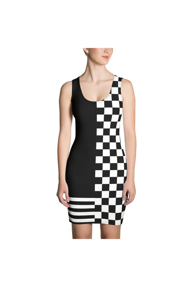 Chic Sublimation Cut & Sew Dress