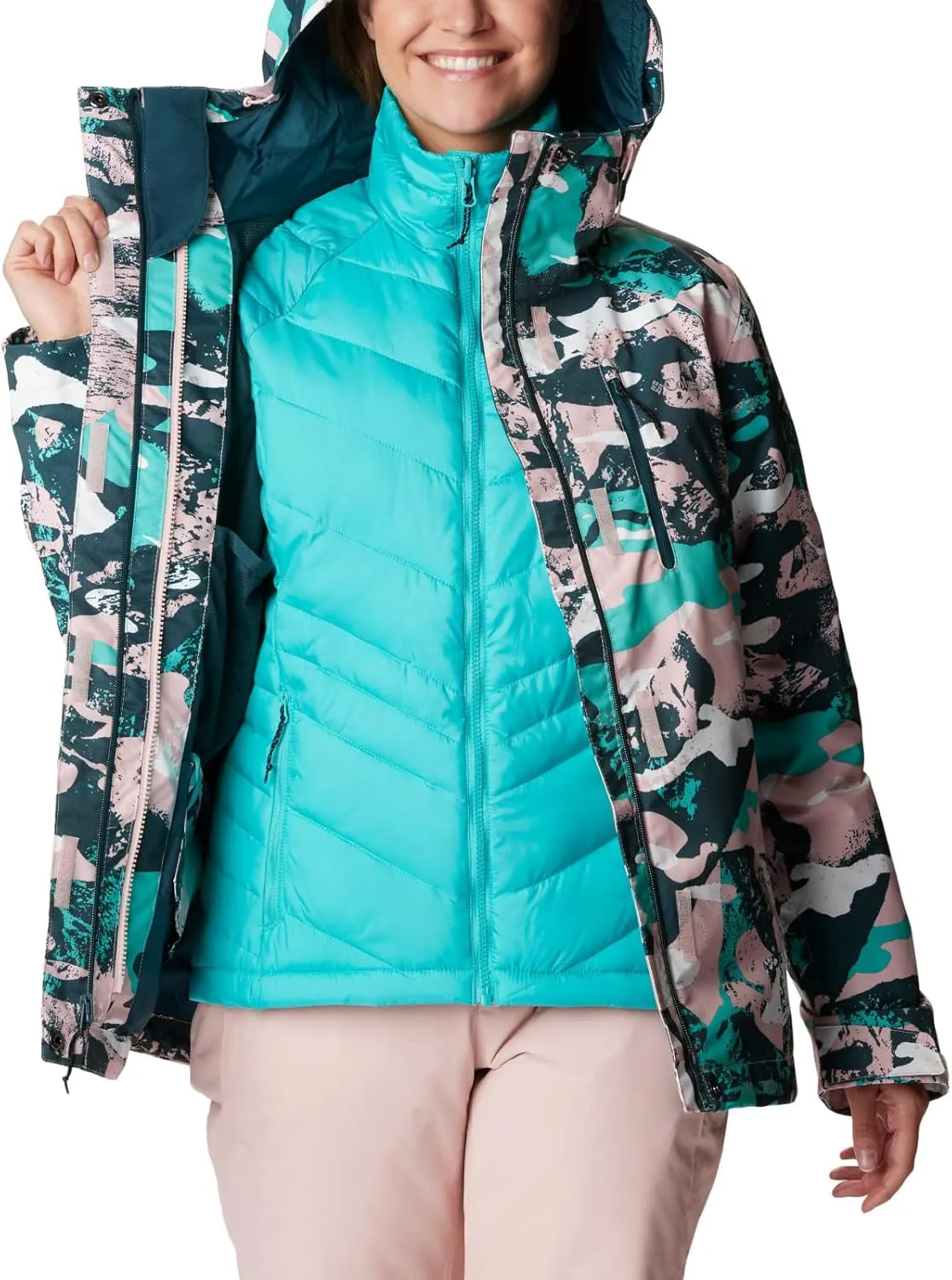 Columbia Women’s Whirlibird IV Interchange Winter Jacket, Waterproof & Breathable
