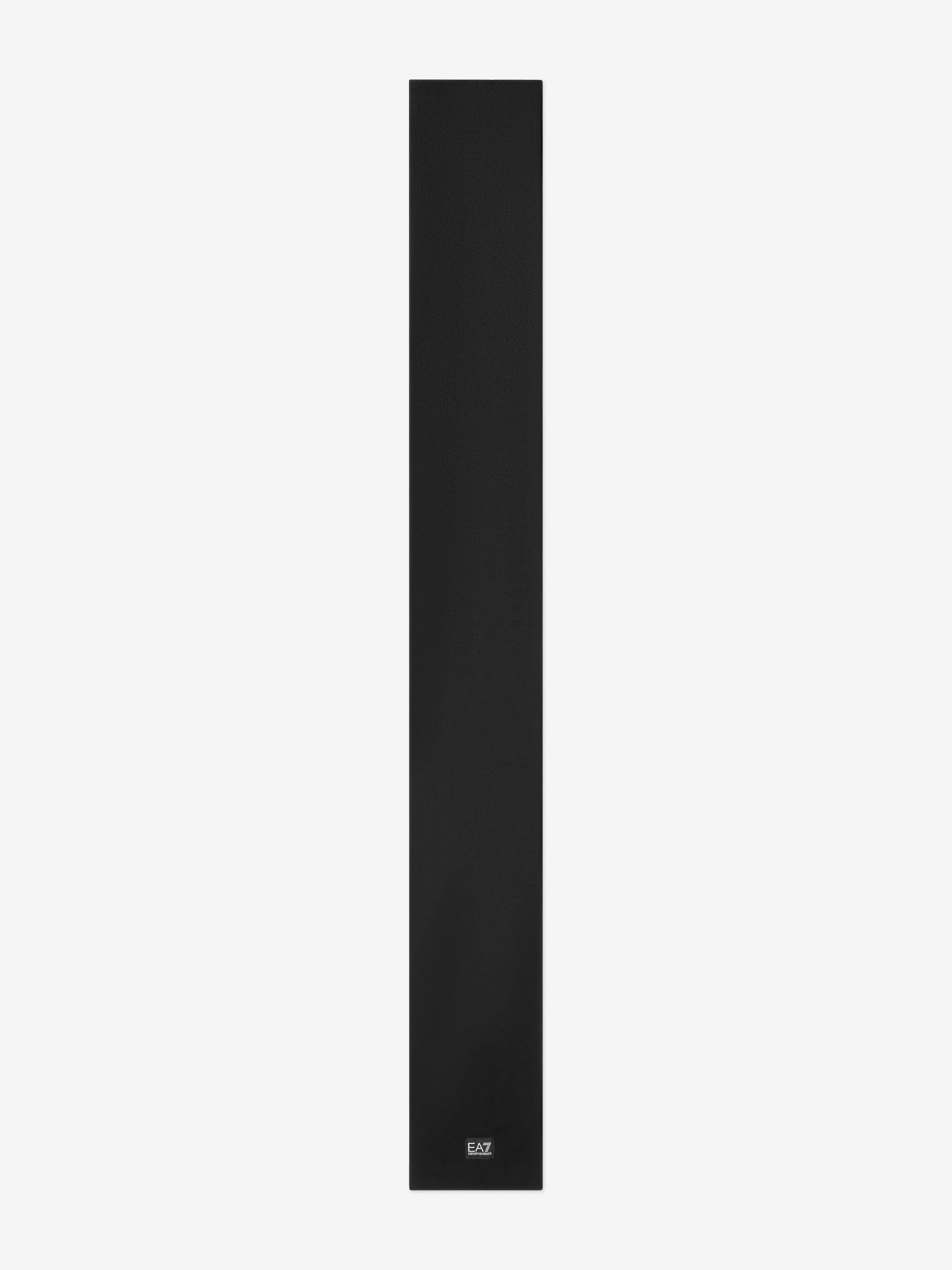 EA7 Emporio Armani Kids Logo Scarf in Black