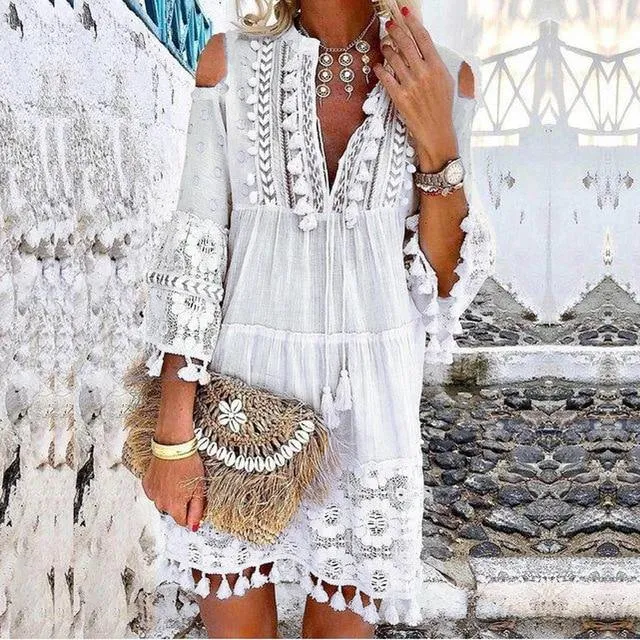 Femme Holiday Bohemian Chic Dress