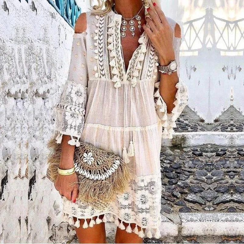 Femme Holiday Bohemian Chic Dress