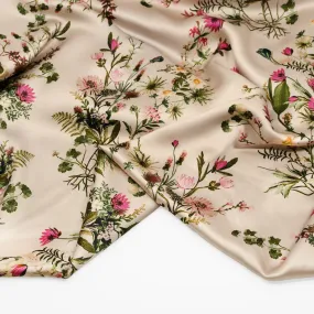 Forager's Bouquet Poly Satin - Parchment