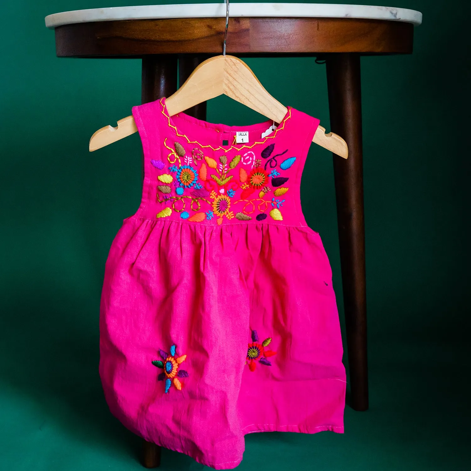 Guatemalan Girl's Embroidered Dress