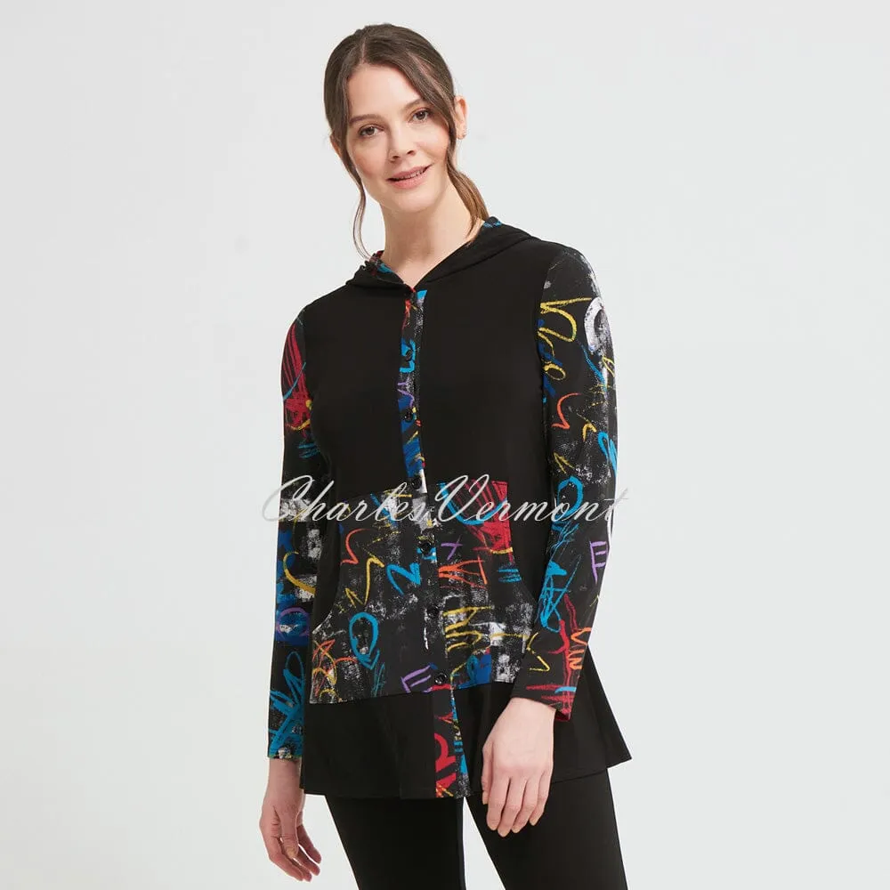 Joseph Ribkoff Hooded Blouse – Style 213109