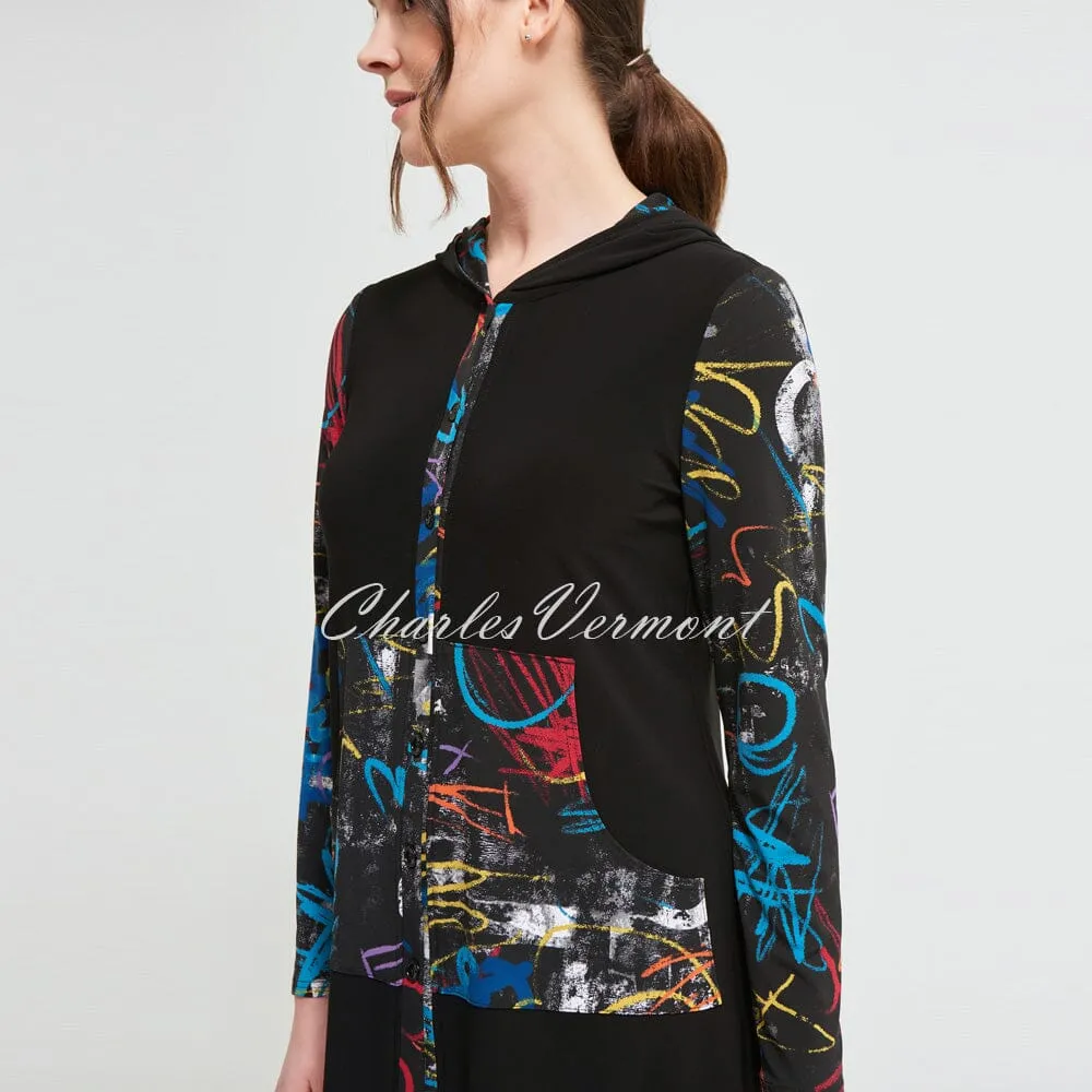 Joseph Ribkoff Hooded Blouse – Style 213109