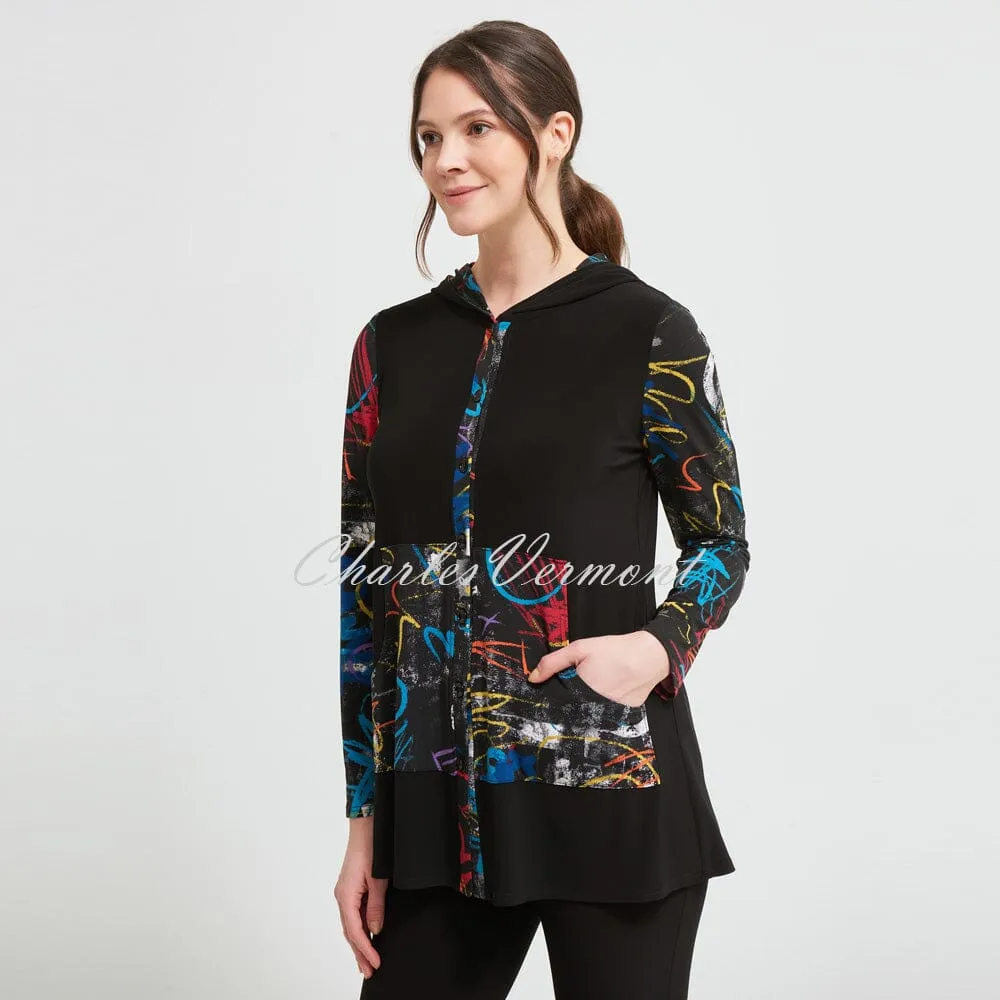 Joseph Ribkoff Hooded Blouse – Style 213109