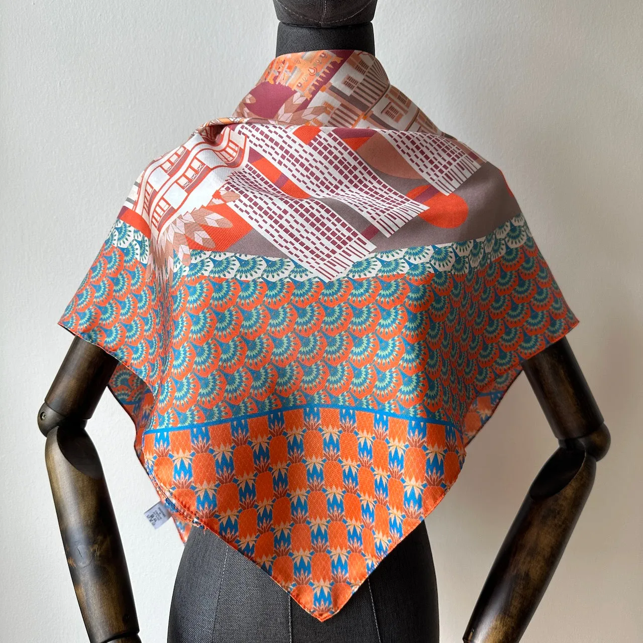 Keong Saik Road Silk Scarf
