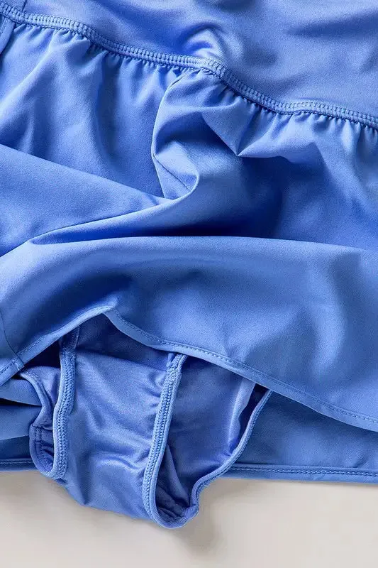 Lime Track Shorts