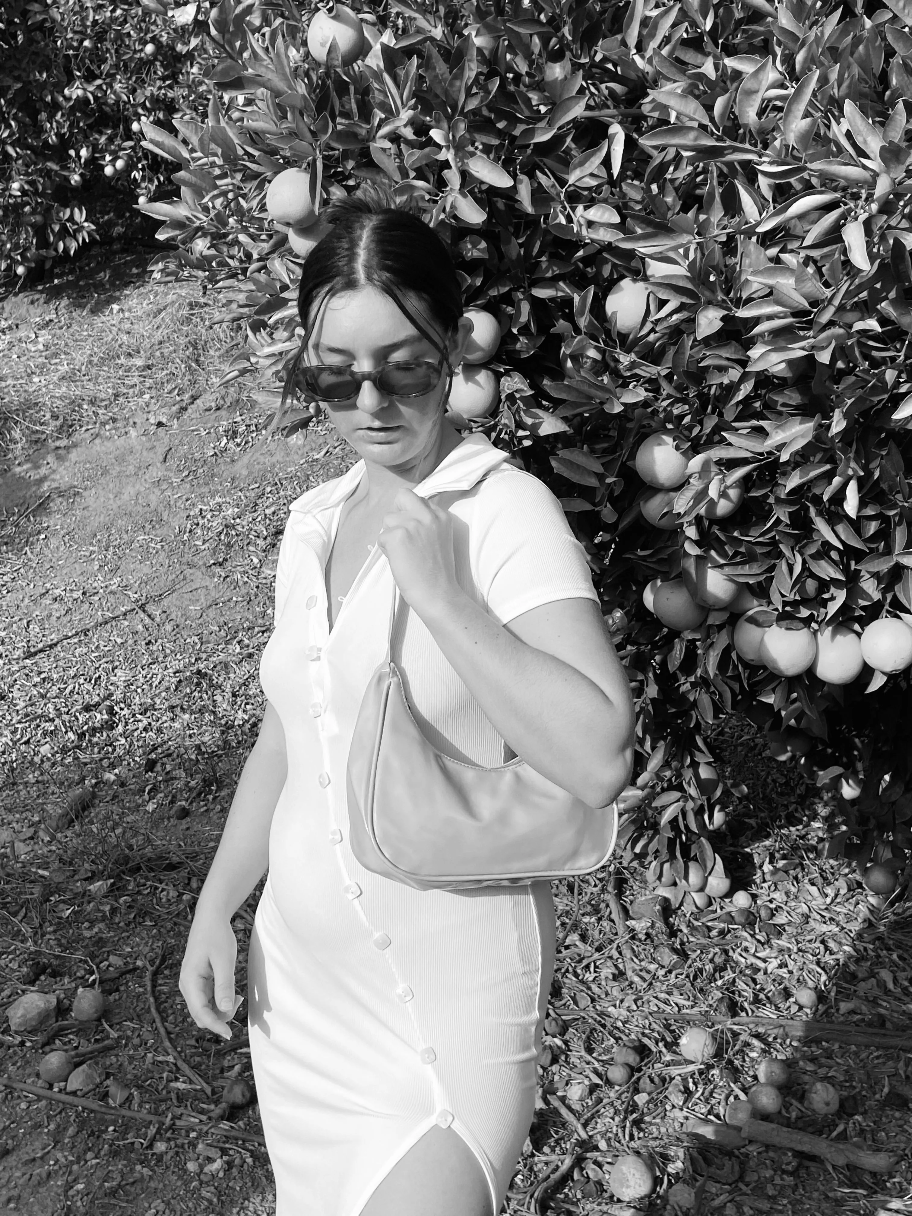 Maxi button summer dress