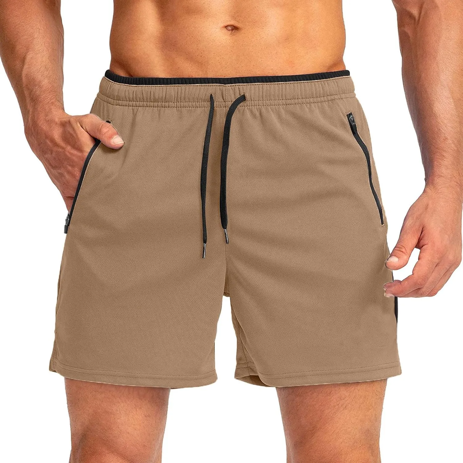 Mens Shorts Athletic Comfy Lightweight and Comfortable Sports Shorts with Pocket 2025 Summer