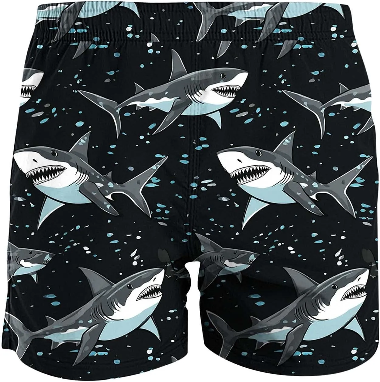 Men's Swim Trunks Quick Dry Beach Shorts with Pockets Lightweight Comfortable Drawstring Waist Swimwear Shorts