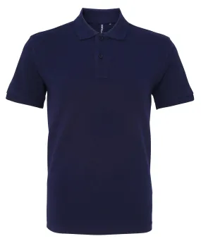 Navy - Men's organic polo