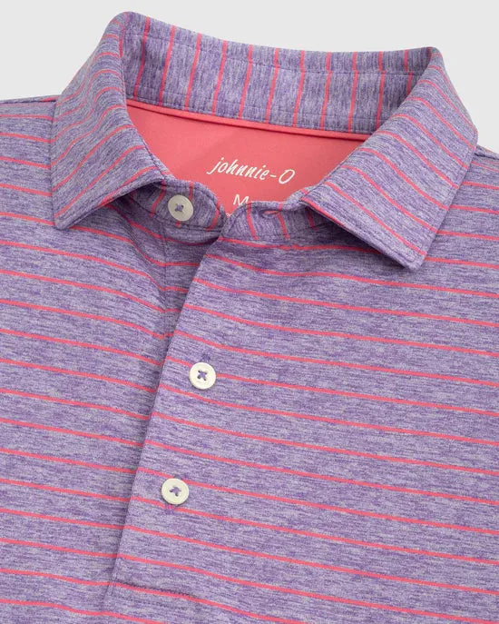 Newton Striped Polo in Pompei by Johnnie-O