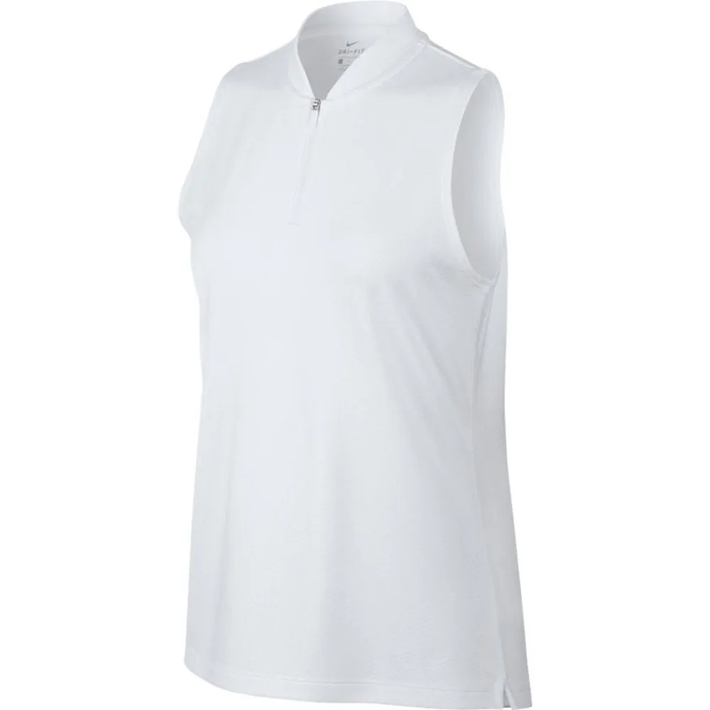 Nike Dri Fit Womens Sleeveless Golf Polo
