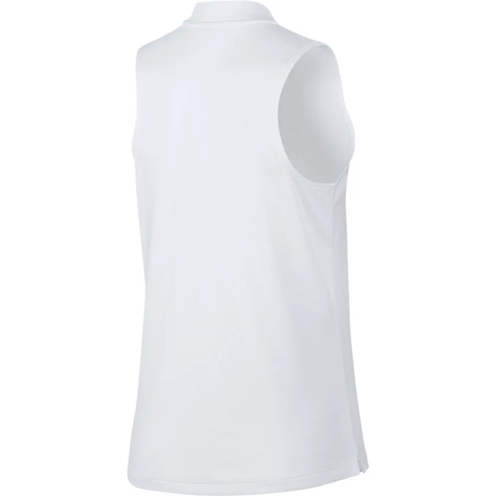 Nike Dri Fit Womens Sleeveless Golf Polo