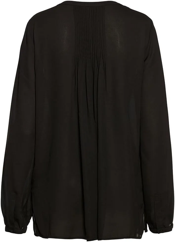 NYDJ Women's Pintuck Blouse 3/4 Sleeve