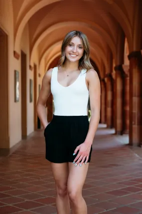 Oscar Elastic Waist Band Shorts