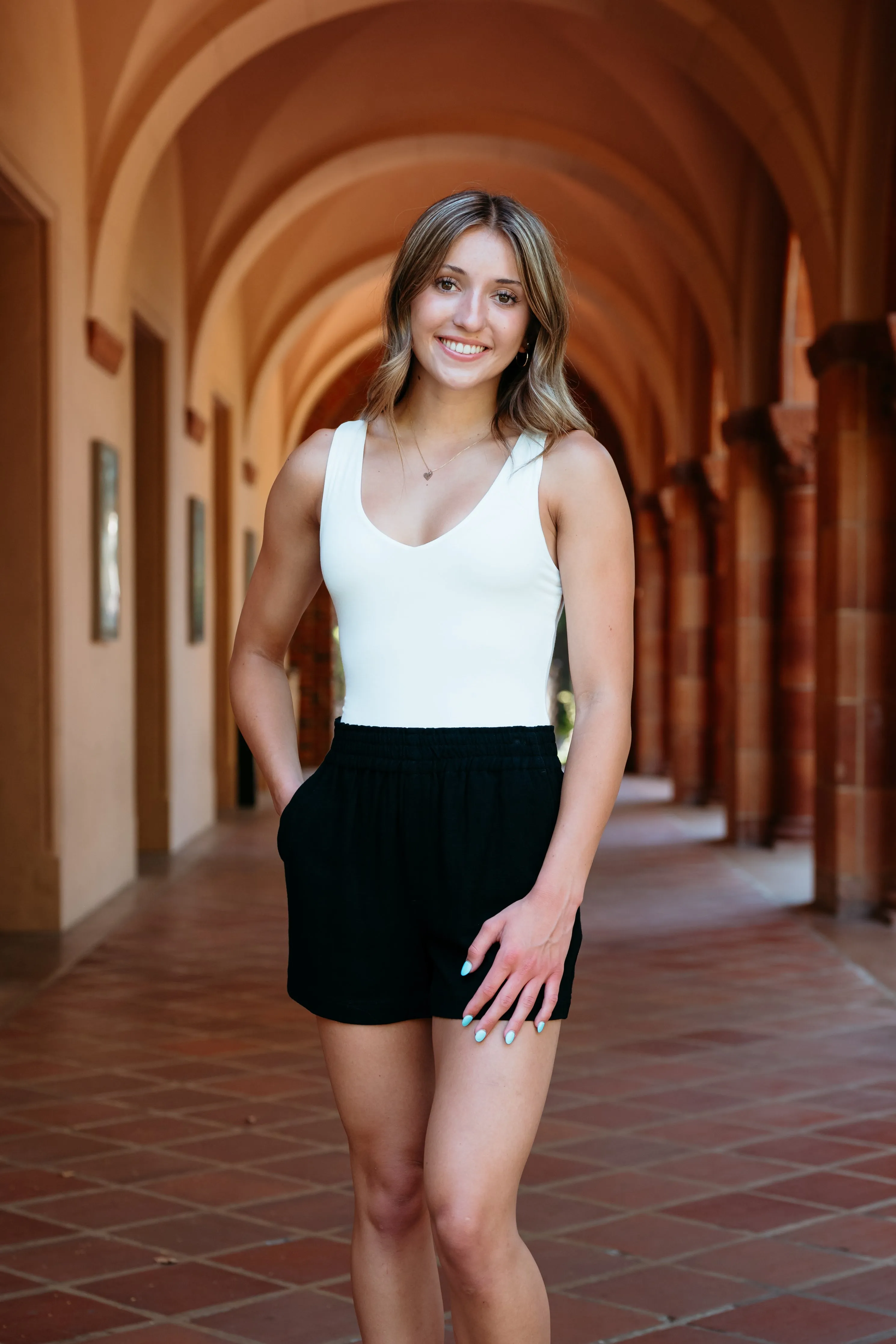 Oscar Elastic Waist Band Shorts