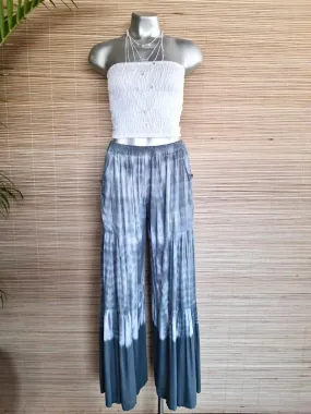 PANT SAMBA Tie Dye Grey/ White