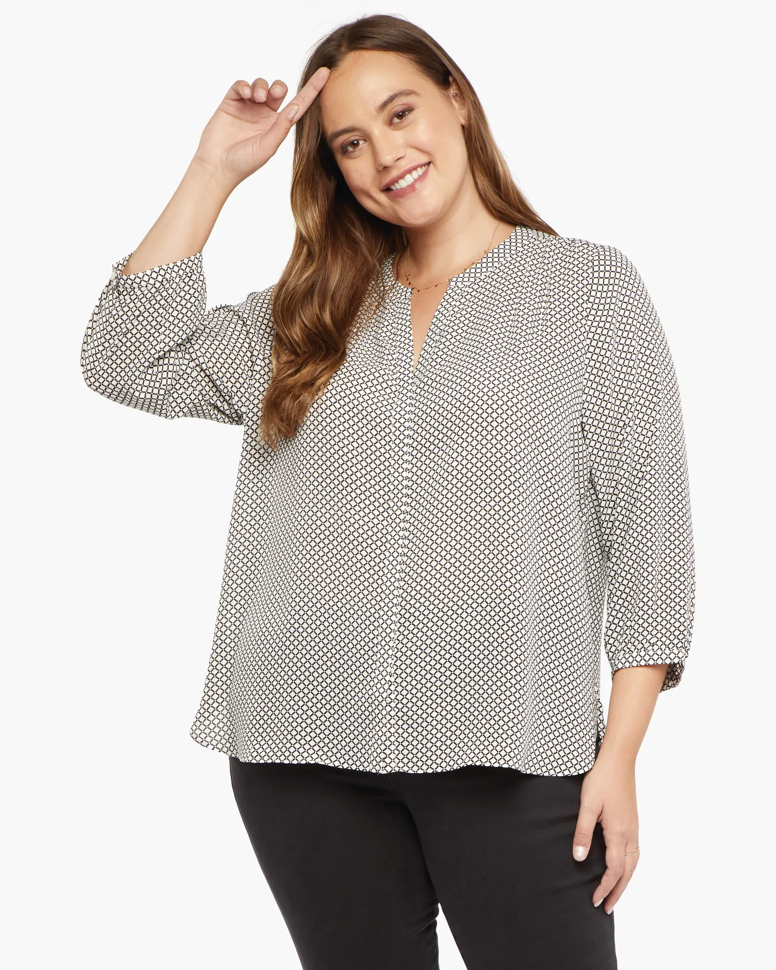 Pintuck Blouse | Barlowgeo