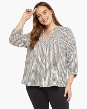 Pintuck Blouse | Barlowgeo