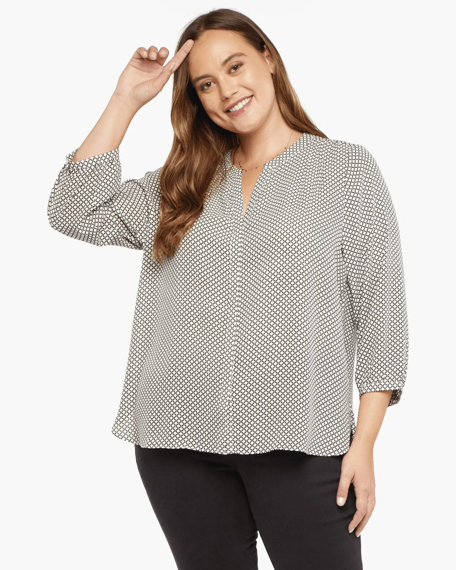 Pintuck Blouse | Barlowgeo
