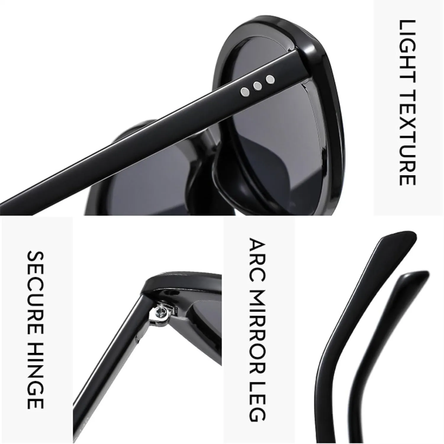 Retro Cat Eye Women Sunglasses Vintage Lens Men Luxury Uv400