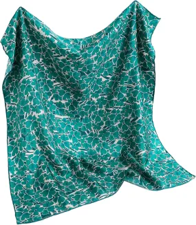 STARWHISPER 100% Pure Mulberry Silk Scarf-27''x27'' 14MM Pure Silk Twill Scarf for Women Square Scarf with Gift Packaging
