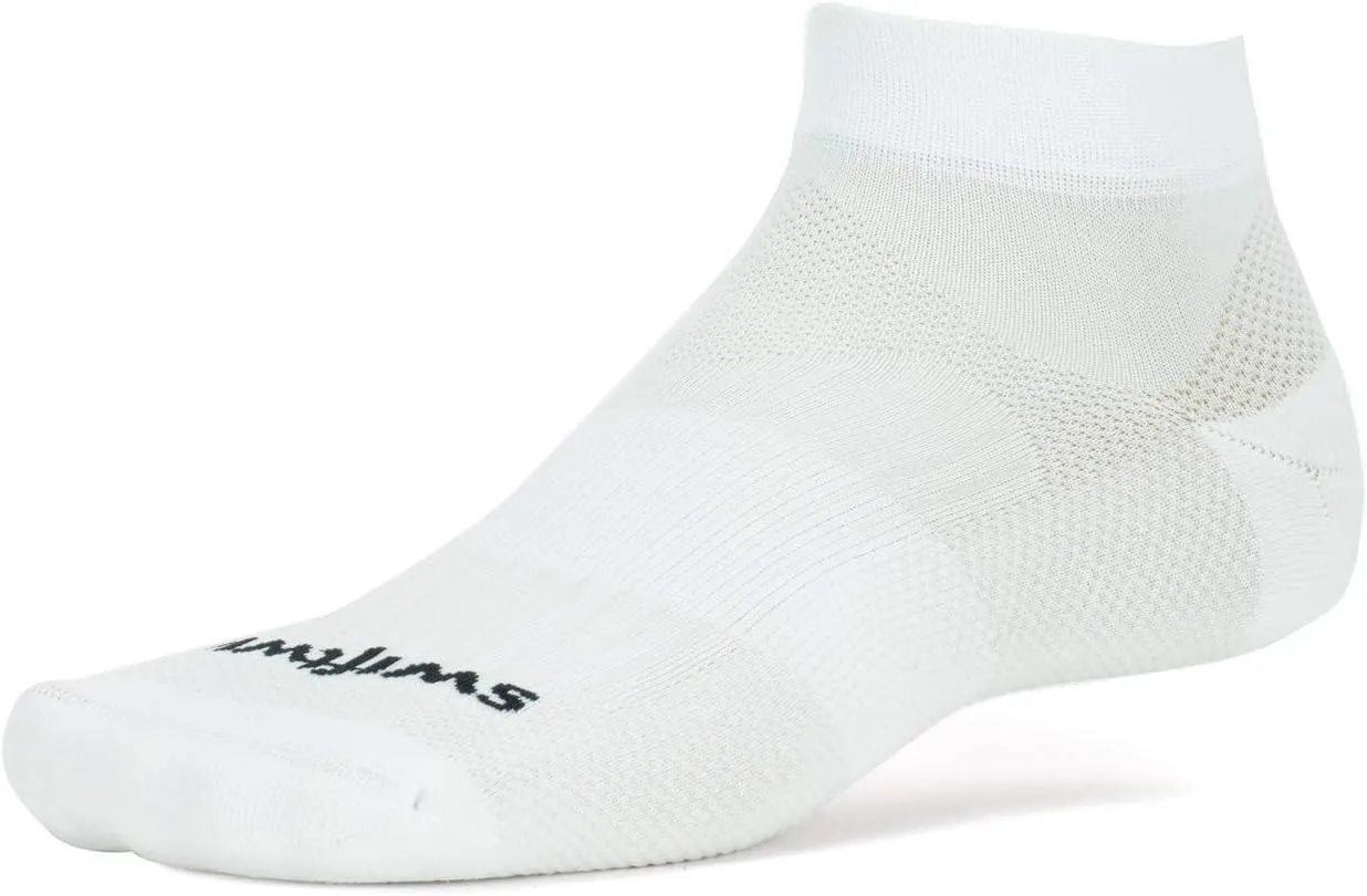 Swiftwick ASPIRE ONE Running & Cycling Socks, Breathable, Compression Fit