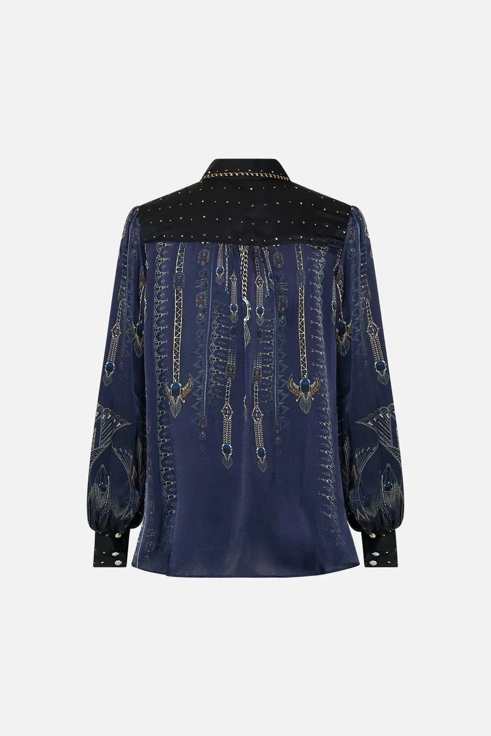 The Egypt Effect Blouson Sleeve Blouse