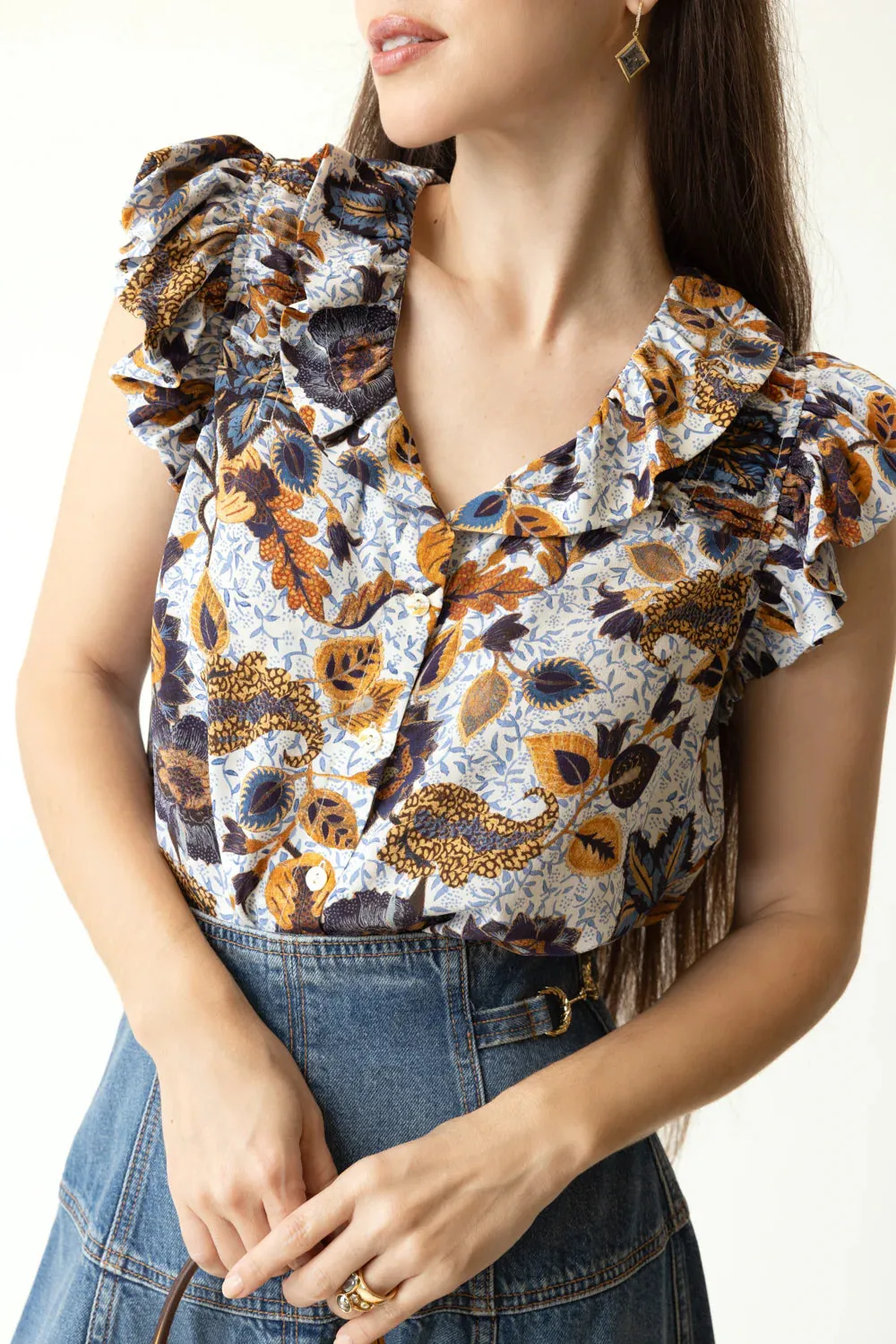 ULLA JOHNSON IVETTE TOP