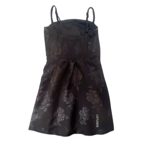 Urban Outfitters Mini dress Silky Floral Black Size XS-S