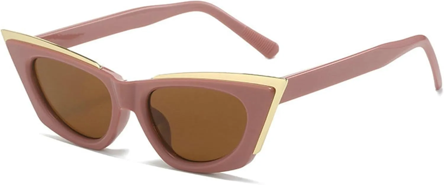 willochra Women Cat Eye Sunglasses Luxury Vintage Green Sun Glasses Male Female Outdoor Travel Goggle Shades UV400 F27