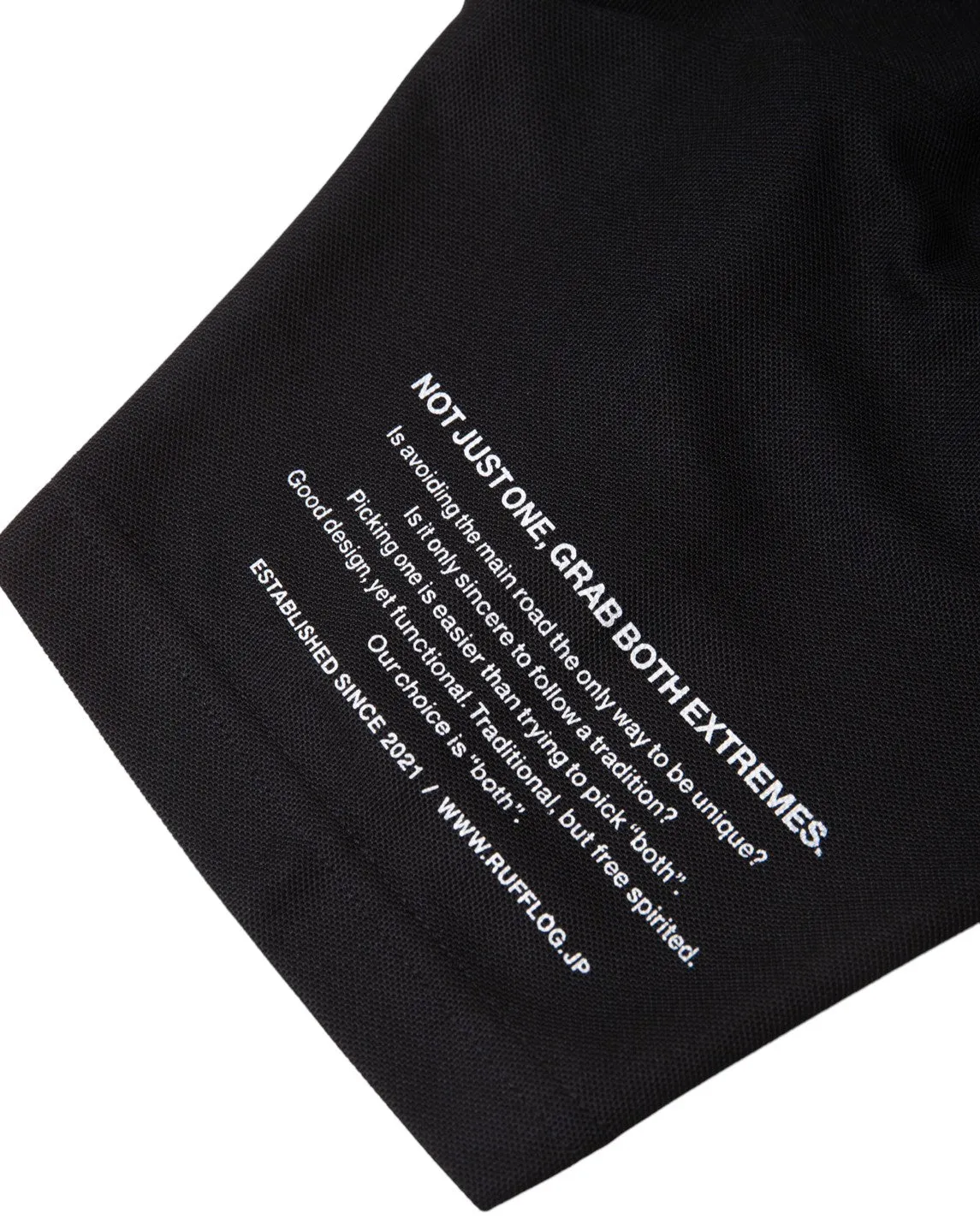 WM RUFFLOG BREATHABLE POLO BLACK