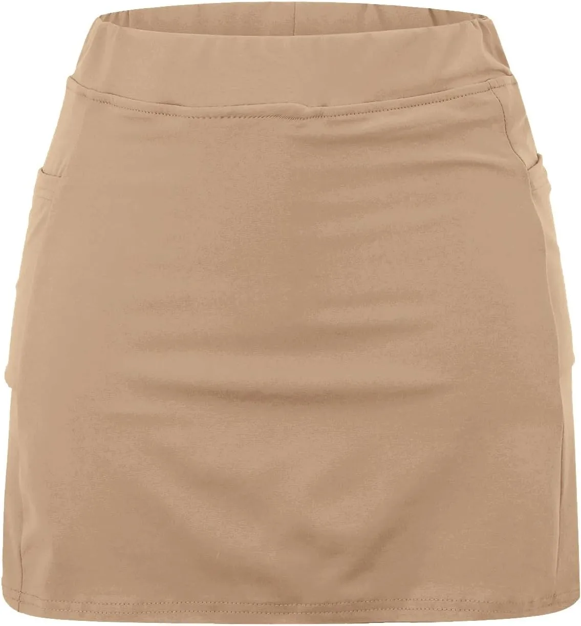 Womens Skorts with Pockets Tummy Control Plus Size Skorts High Waist Athletic Sports Pants Skirt Casual Shorts